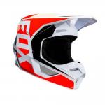 Capacete Fox V1 MVRS Prix Laranja Fluor