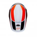 Capacete Fox V1 MVRS Prix Laranja Fluor