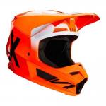 Capacete Fox V1 MVRS Werd Laranja fluor