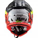Capacete LS2 Fast MX437 Crusher Black/Red