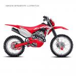 Kit de Acessórios Essenciais V Anker CRF 250F Vermelho
