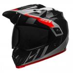 Capacete Bell Mx-9 Adventure Mips Dash Preto/Branco/Laranja