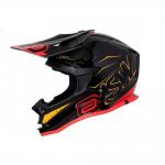 Capacete ASW Fusion Sharp Preto/Vermelho