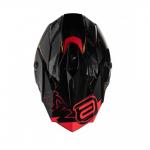 Capacete ASW Fusion Sharp Preto/Vermelho