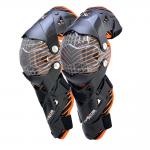 Joelheira Mattos Racing MX Pro Preto/Laranja