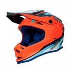 Capacete ASW Fusion Blast Laranja/Azul