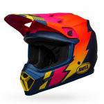 Capacete Bell MX-9 Mips Strike Laranja Fosco / Amarelo / Rosa