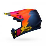 Capacete Bell MX-9 Mips Strike Laranja Fosco / Amarelo / Rosa
