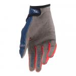 Luva Alpinestars Techstar 2021 Azul Escuro Vermelho e Branco