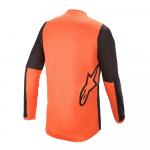 Camisa Alpinestars Fluid Tripple 2021 Preto e Laranja