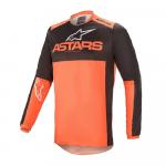 Kit Calça + Camisa Alpinestars Fluid Tripple 2021 Preto/Laranja