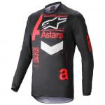 Kit Calça + Camisa Alpinestars Fluid Chaser 2021 Preto/Vermelho