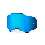 Lente Óculos 100% Armega Espelhada Azul