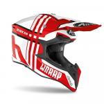 Capacete Airoh Wraap Broken Red Gloss