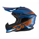 Capacete Pro Tork Cross TH1 Fast Lap Azul/Laranja