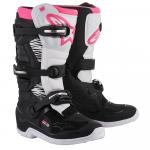Bota Alpinestars Stella Tech 3 Preto/Branco/Rosa