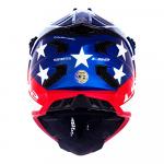 Capacete LS2 MX700 Subverter Evo Krome Glory Vermelho/Azul/Branco