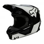 Capacete Fox MX V1 Mips Revn Preto/Branco