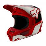 Capacete Fox MX V1 Mips Revn Vermelho/Branco