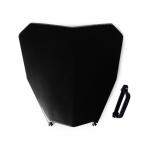 Number Plate Frontal Biker Next CRF250F Preto Com Passa Cabo