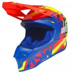 Capacete ASW Fusion 2.0 Blade Amarelo Fluo/Vermelho/Azul