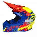 Capacete ASW Fusion 2.0 Blade Amarelo Fluo/Vermelho/Azul