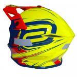 Capacete ASW Fusion 2.0 Blade Amarelo Fluo/Vermelho/Azul