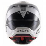 Capacete Alpinestars SM5 Rayon Light Gray/Black/Silver