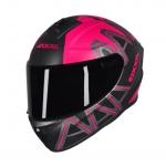 Capacete Axxis Draken Dekers Matt Preto/ Rosa