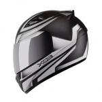 Capacete EBF E0X Frost Preto Fosco/Prata