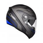 Capacete EBF Xtroy 29 Preto Fosco/Azul