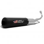 Escapamento Esportivo Pro Tork USA Racing Biz 100 Preto