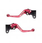 Manete Esportivo TMAC Com Regulagem CG150/125/FAN/ES/KS/JOB Vermelho