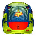 Capacete Fox MX V1 Oktiv Azul