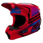 Capacete Fox MX V1 Oktiv Vermelho