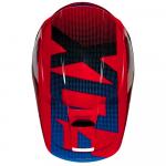 Capacete Fox MX V1 Oktiv Vermelho