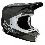 Capacete Fox V2 Speyer Preto/Branco