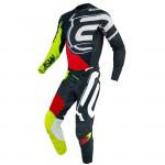 Kit Calça + Camisa ASW Podium Alchemy 2022 Musgo Fluor/ Vermelho