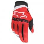 Luva Alpinestars Radar 2022 Vermelho/ Azul Neon