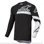 Camisa Alpinestars Fluid Chaser 2022 Preto/ Branco