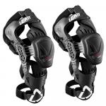 Joelheira Leatt Articulada C-Frame Pro Carbon Preto