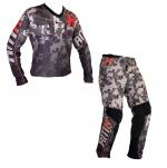 Kit Calça + Camisa AMX Classic Camuflado Vermelho