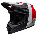 Capacete Bell MX-9 Mips Presence Matte Gloss Preto/Branco/Vermelho