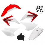 Kit Plástico AMX CRF230F 2015 Vermelho/ Branco