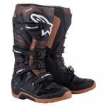 Bota Alpinestars Tech 7 Enduro Preto/ Marrom Escuro