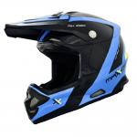 Capacete Mattos Racing MX Pro Azul