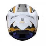 Capacete Axxis Draken Vector Gloss Branco/Dourado