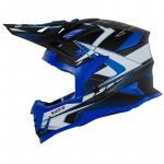 Capacete Army Patriot Blade Preto Fosco/ Azul