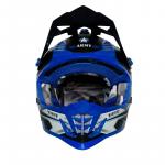 Capacete Army Patriot Blade Preto Fosco/ Azul