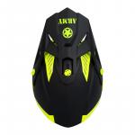 Capacete Army Patriot Duo Preto Fosco/ Amarelo